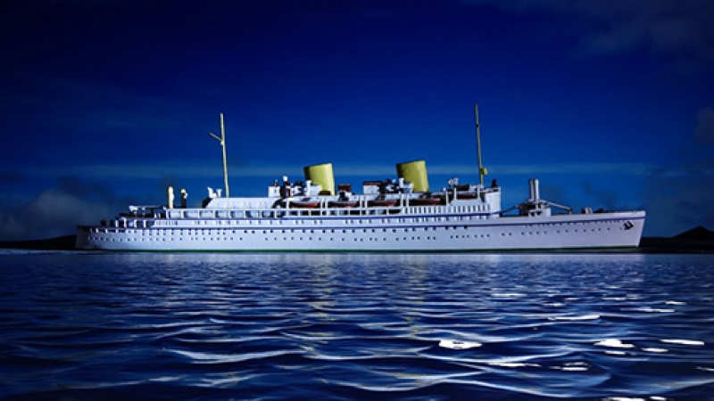 Passagierschiff "Victoria" LloyTT (1 St.) I 1931 Risawoleska Ri 77
